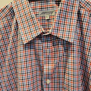 Jeremy Argyle XL red/blue/white pattern button down